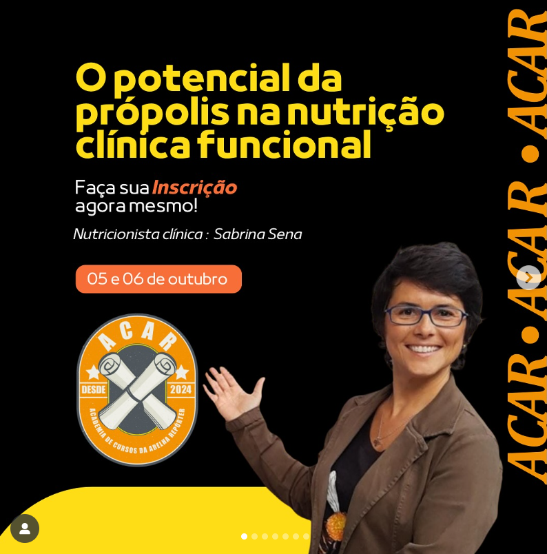 Workshop - O potencial da Própolis na Nutrição Clínica Funcional