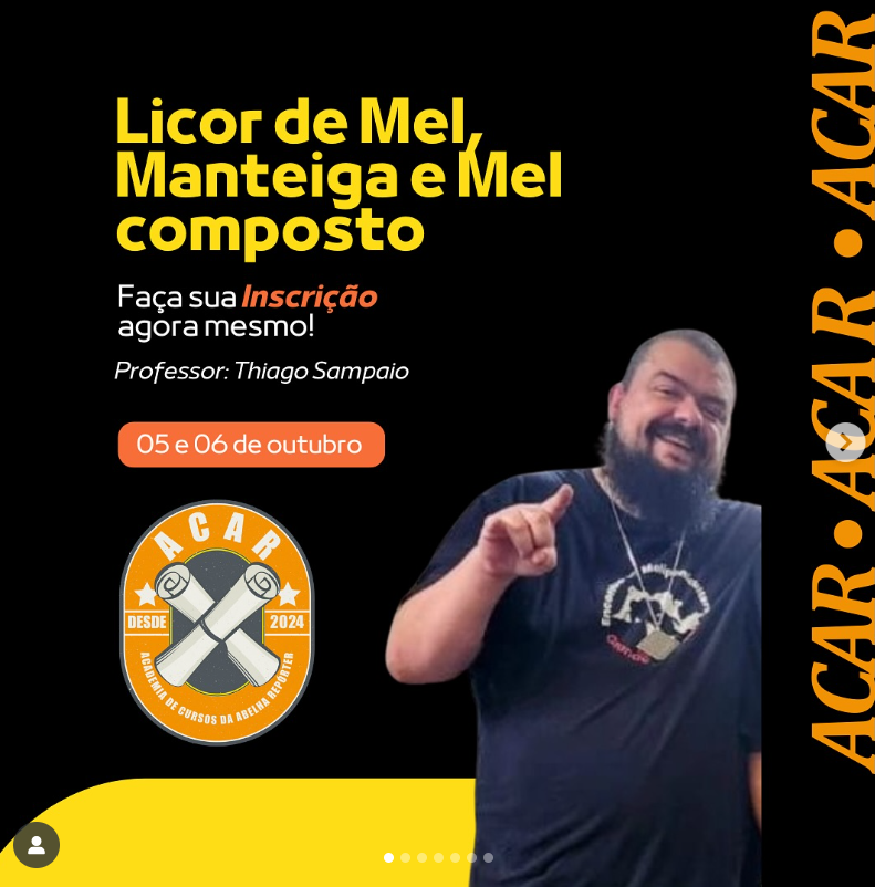 Workshop - Licor de Mel, Manteiga composta e Mel Composto