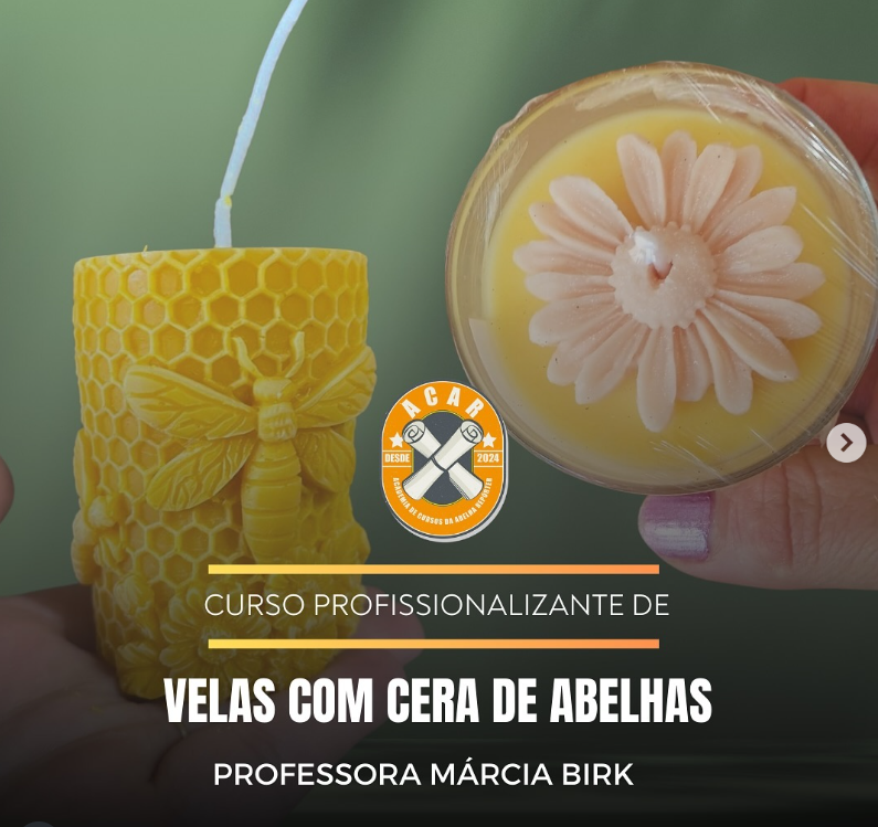 Workshop - Velas com Cera das Abelhas 